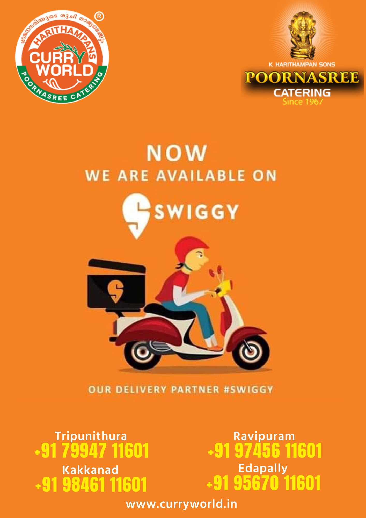Harithampans Curryworld Available on Swiggy